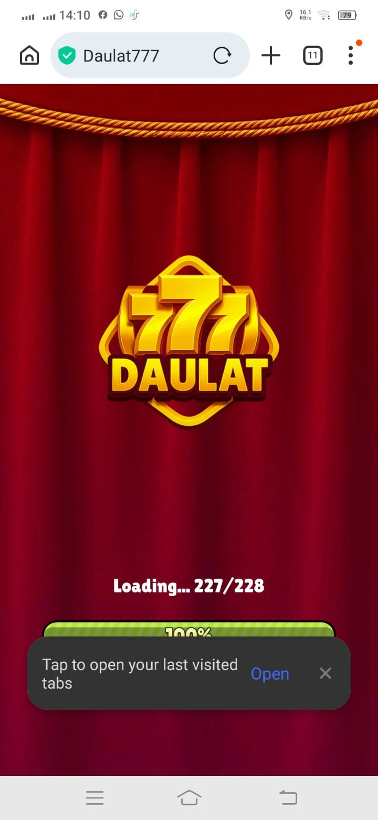 Daulat777 Game